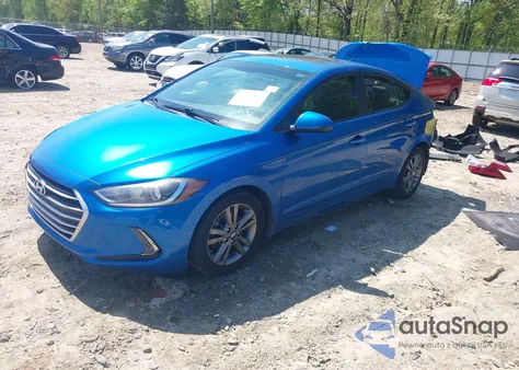 2018 Hyundai Elantra Value Edition из США, поврежденный, VIN 5NPD84LF8JH224851